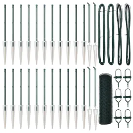 ogrodzenie-z-slupkami-zielony-05-x-50-m-stal-pokryta-pcv