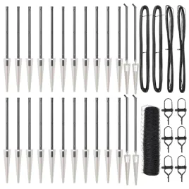 ogrodzenie-z-slupkami-szary-1-x-50-m-stal-pokryta-pcv