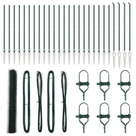 ogrodzenie-z-slupkami-zielony-1-4-x-50-m-stal-pokryta-pcv