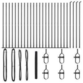 ogrodzenie-z-slupkami-szary-1-6-x-50-m-stal-pokryta-pcv