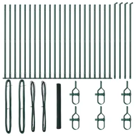 ogrodzenie-z-slupkami-zielony-1-5-x-50-m-stal-pokryta-pcv