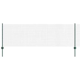 ogrodzenie-z-slupkami-zielony-0-8-x-25-m-stal