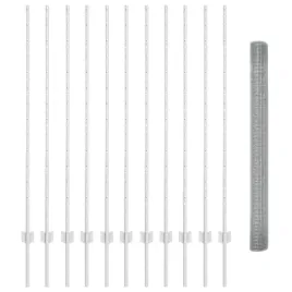 ogrodzenie-z-slupkami-srebrny-1-4-x-25-m-stal