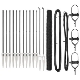 ogrodzenie-z-slupkami-szary-1-6-x-25-m-stal-pokryta-pcv