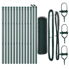 ogrodzenie-z-slupkami-zielony-0-4-x-25-m-stal-pokryta-pcv