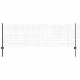 ogrodzenie-z-slupkami-zielony-0-8-x-25-m-stal