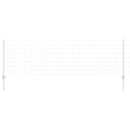 ogrodzenie-z-slupkami-srebrny-0-8-x-25-m-stal