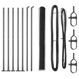 ogrodzenie-z-slupkami-szary-1-6-x-10-m-stal-pokryta-pcv