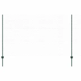 ogrodzenie-z-slupkami-zielony-1-4-x-10-m-stal
