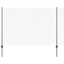 ogrodzenie-z-slupkami-zielony-1-6-x-10-m-stal