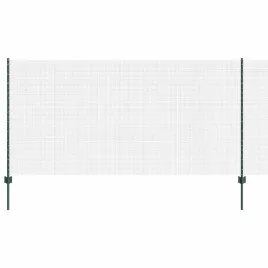 ogrodzenie-z-slupkami-zielony-1-2-x-10-m-stal