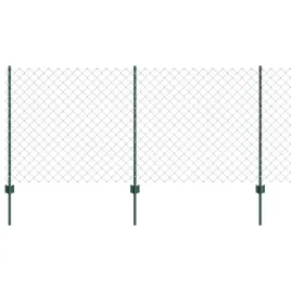 ogrodzenie-z-slupkami-zielony-1-x-10-m-stal