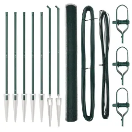 ogrodzenie-z-slupkami-zielony-1-5-x-10-m-stal-pokryta-pcv