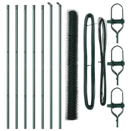 ogrodzenie-z-slupkami-zielony-1-5-x-10-m-stal-pokryta-pcv