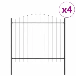 ogrodzenie-ogrodowe-szary-680-x-125-cm