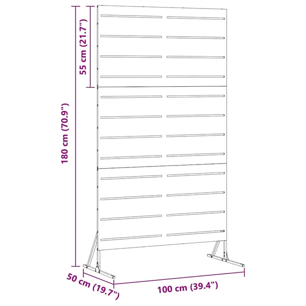 ekran-prywatnosci-szary-stal-stan-nowy-kod-producenta-868569