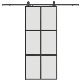 drzwi-przesuwne-z-zestawem-okuc-czarne-90x205cm-szklo-hartowane