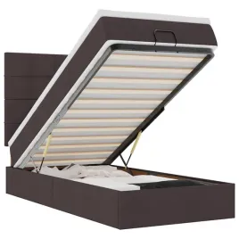 lozko-otomana-z-materacem-ciemnobrazowe-90x200-cm-tkanina