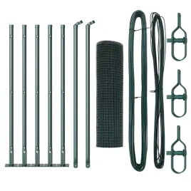 ogrodzenie-z-slupkami-zielony-05-x-10-m-stal