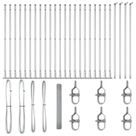 ogrodzenie-z-slupkami-srebrny-1-2-x-50-m-stal