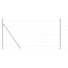 ogrodzenie-pastwiskowe-srebrny-50-x-1-2-m-stal-galwanizowana