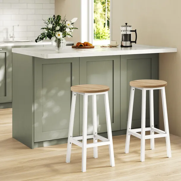 taboret-barowy-dab-sonoma-nogi-biale-material-inny
