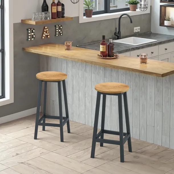taboret-barowy-dab-nogi-czarne-material-inny