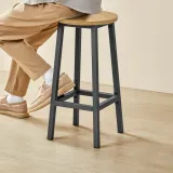taboret-barowy-dab-nogi-czarne-szerokosc-mebla-8-cm