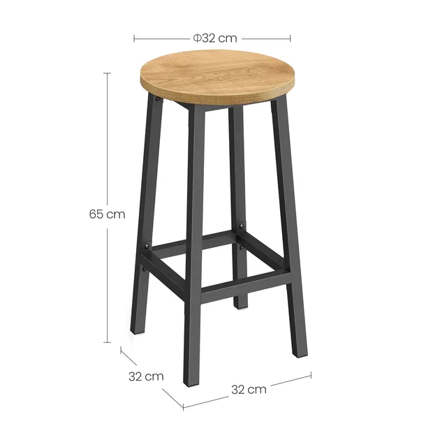 taboret-barowy-dab-nogi-czarne-wysokosc-mebla-35-cm