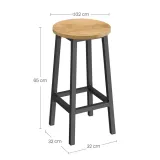 taboret-barowy-dab-nogi-czarne-wysokosc-mebla-35-cm