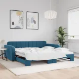 sofa-rozsuwana-niebieska-100x200-cm-aksamit-stan-nowy