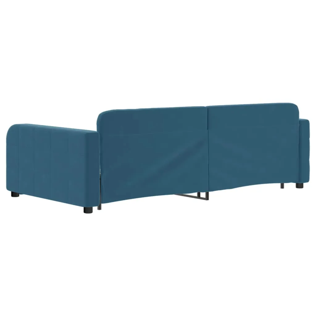 sofa-rozsuwana-niebieska-100x200-cm-aksamit-stan-nowy