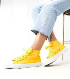 zolte-wysokie-trampki-ghanem