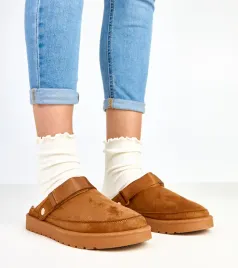 brazowe-mule-zapinane-na-rzep-miluska