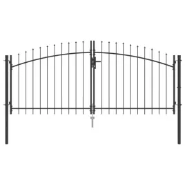 brama-ogrodowa-z-blokada-szary-100-x-300-cm-stal