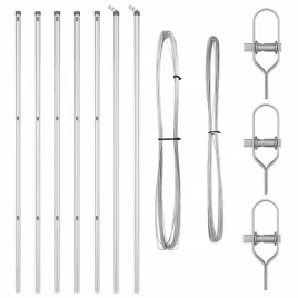 slupki-ogrodzeniowe-7-pcs-srebrny-o32mm-190-cm
