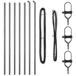 slupki-ogrodzeniowe-7-pcs-szary-o32mm-210-cm-stal-galwanizowana