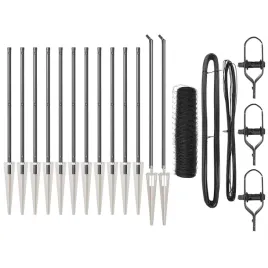 ogrodzenie-z-slupkami-szary-05-x-25-m-stal-pokryta-pcv