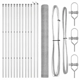 ogrodzenie-z-slupkami-srebrny-1-5-x-25-m-stal-pokryta-pcv
