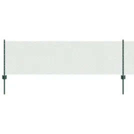 ogrodzenie-z-slupkami-zielony-0-6-x-10-m-stal