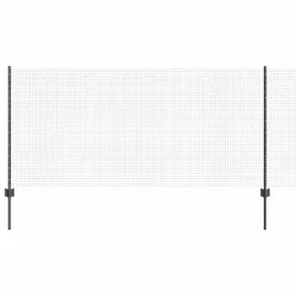 ogrodzenie-z-slupkami-szary-1-x-10-m-stal