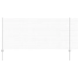 ogrodzenie-z-slupkami-srebrny-1-x-10-m-stal