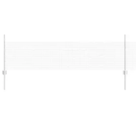 ogrodzenie-z-slupkami-srebrny-05-x-10-m-stal