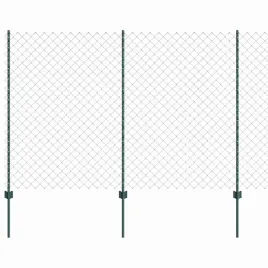 ogrodzenie-z-slupkami-zielony-1-5-x-25-m-stal