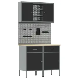 stol-warsztatowy-z-szuflada-8-pcs-szary-100-x-55-x-200-cm-stal