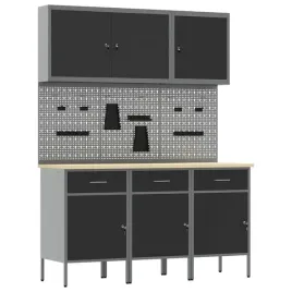 stol-warsztatowy-z-szuflada-8-pcs-czarny-150-x-55-x-200-cm-stal