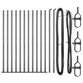 slupki-ogrodzeniowe-13-pcs-szary-o32mm-150-cm