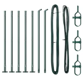 slupki-ogrodzeniowe-7-pcs-zielony-o32mm-70-cm