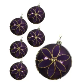bombki-choinkowe-nietlukace-fioletowe-ze-zlotym-kwiatem-8cm-kpl-6szt