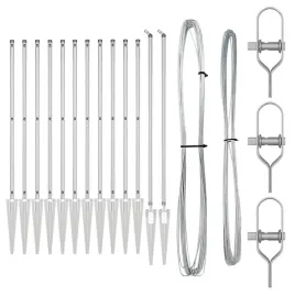 slupki-ogrodzeniowe-13-pcs-srebrny-o32mm-160-cm